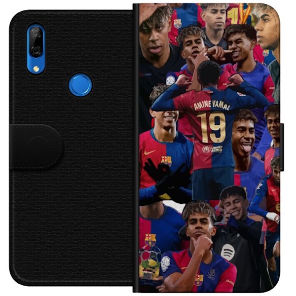 Huawei P Smart Z Lompakkokotelo Lamine Yamal mobiilikotelo jalkapallofaneille