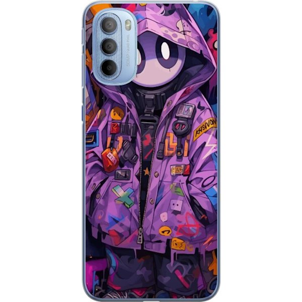 Motorola Moto G31 Läpinäkyvä kuori Anime