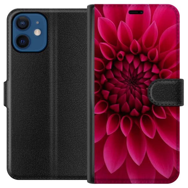 Kompatibel Tegnebogsetui til Apple iPhone 12 mini Rosecore