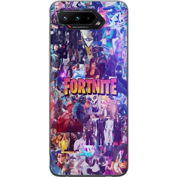 Asus ROG Phone 5 Läpinäkyvä kuori Fortnite