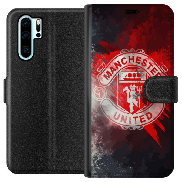 Huawei P30 Pro Lommeboketui Manchester United FC