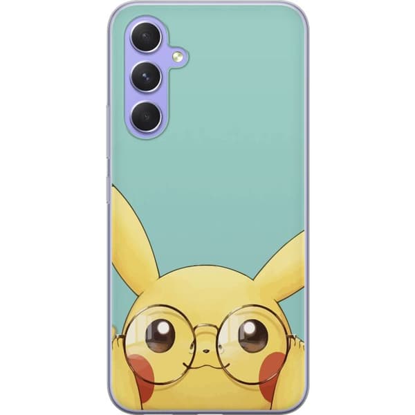 Kompatibelt Mobildeksel til Samsung Galaxy A54 Pikachu briller