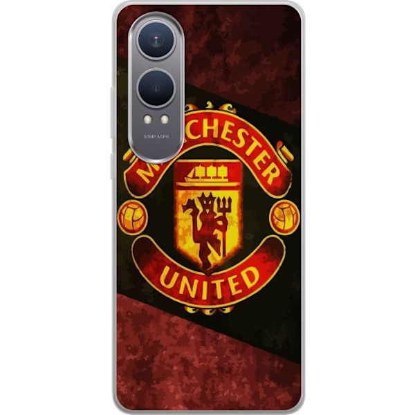 OnePlus Nord CE4 Lite Läpinäkyvä kuori Manchester United