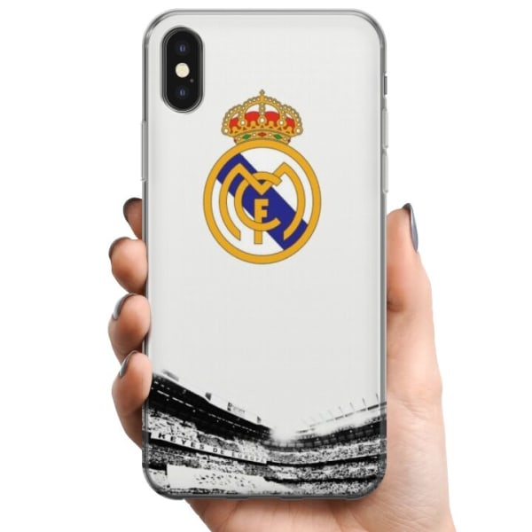 Apple iPhone X TPU Mobilcover Real Madrid CF