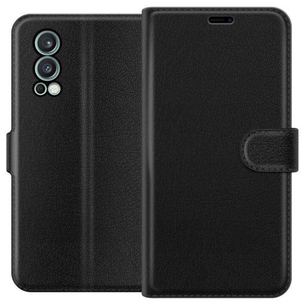 OnePlus Nord 2 5G Sort Etui PU