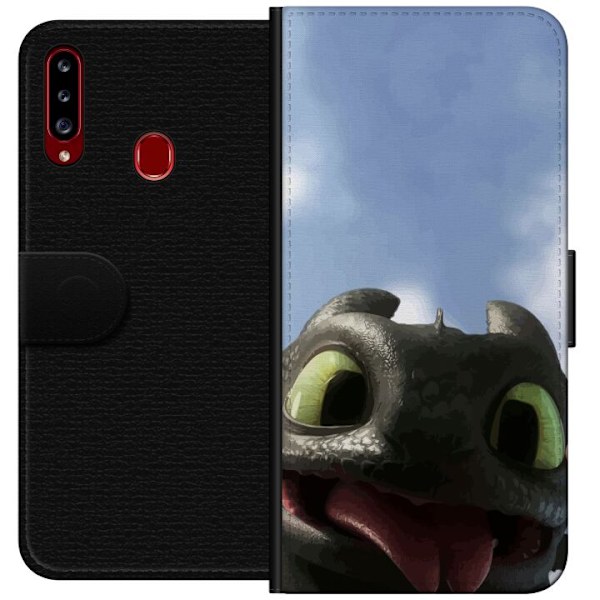 Samsung Galaxy A20s Plånboksfodral How to Train Your Dragon (Draktränaren)