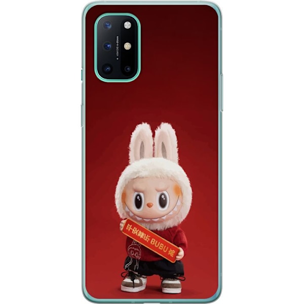 OnePlus 8T Läpinäkyvä kuori Pop Mart The Monsters Labubu On