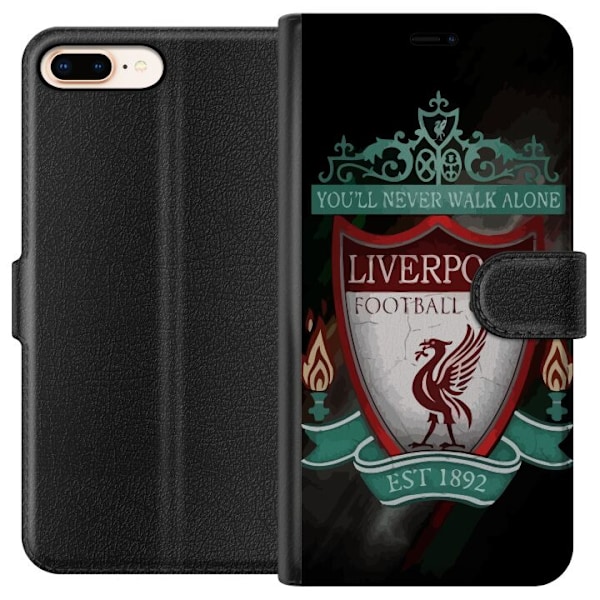 Apple iPhone 8 Plus Lommeboketui Liverpool L.F.C.