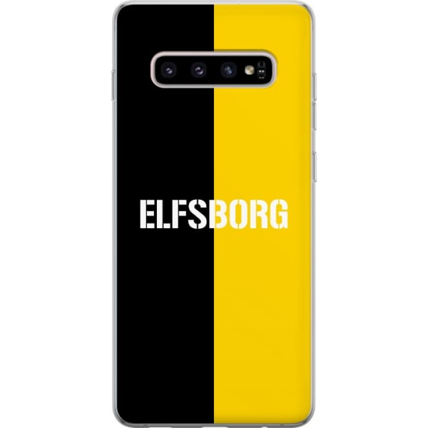 Samsung Galaxy S10+ Läpinäkyvä kuori Elfsborg