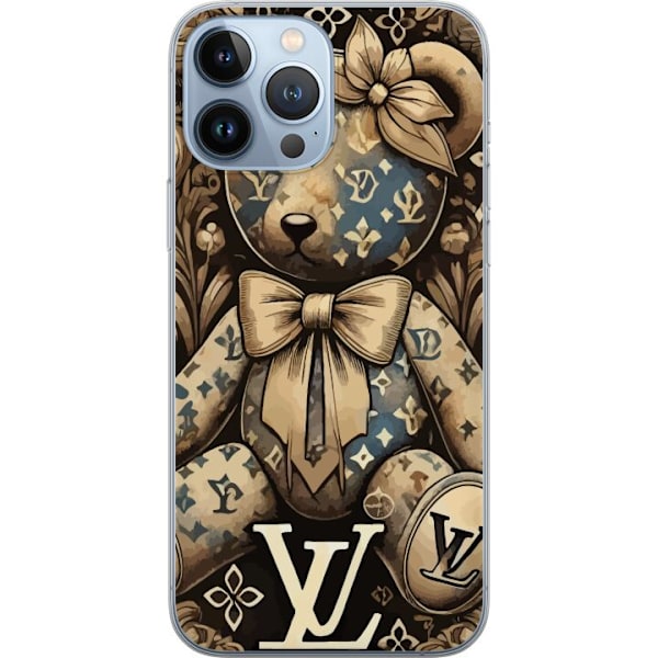 Apple iPhone 13 Pro Max Genomskinligt Skal Teddy Vuitton