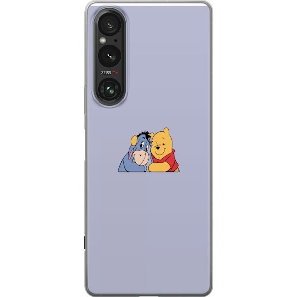 Sony Xperia 1 VI Genomskinligt Skal Nalle Puh och Ior