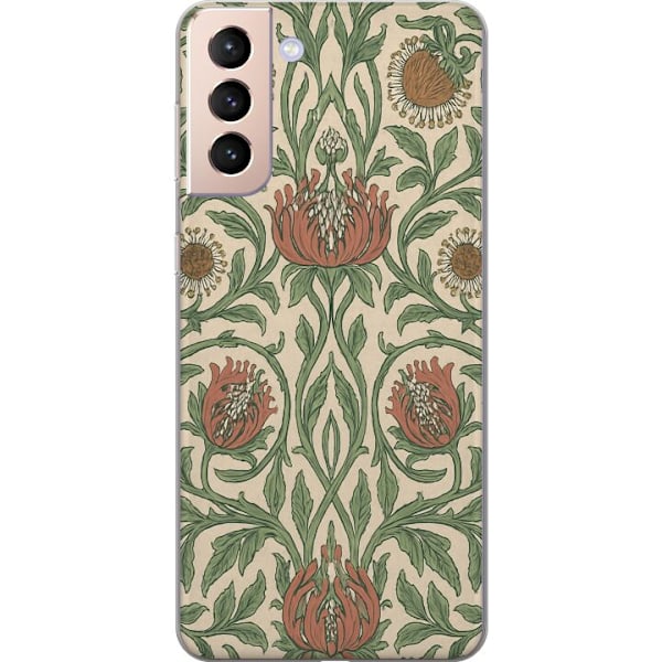 Samsung Galaxy S21 Läpinäkyvä kuori Petali Yksityiskohdat