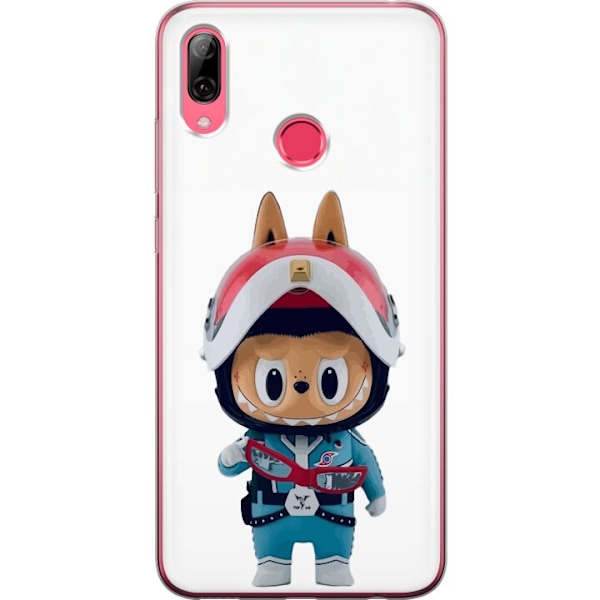 Huawei Y7 (2019) Genomskinligt Skal How2work Labubu The Monste