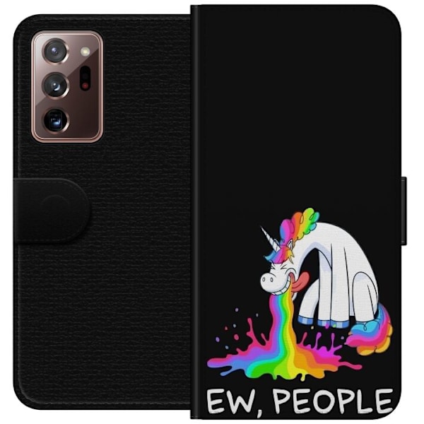 Samsung Galaxy Note20 Ultra Lommeboketui EW People Unicorn