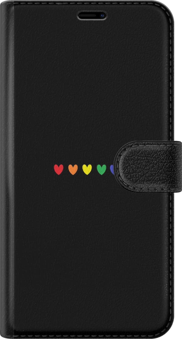 Kompatibel Tegnebogsetui til Sony Xperia 10 IV Stolt Hjerter