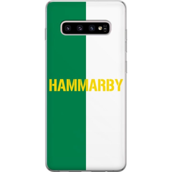 Samsung Galaxy S10+ Genomskinligt Skal Hammarby