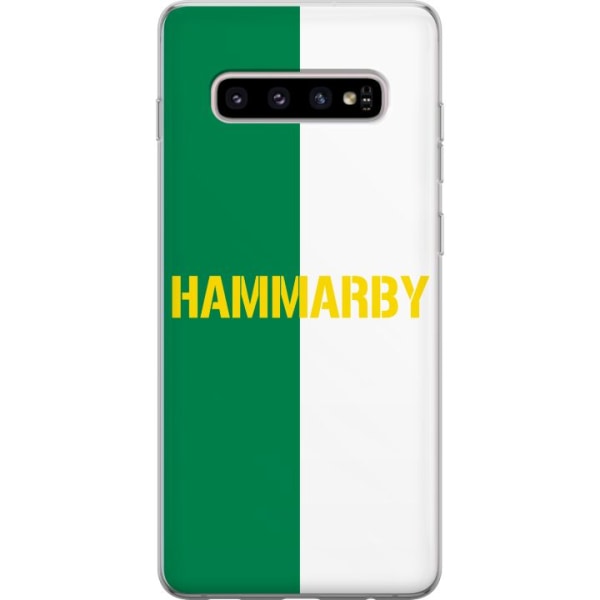 Samsung Galaxy S10+ Läpinäkyvä kuori Hammarby