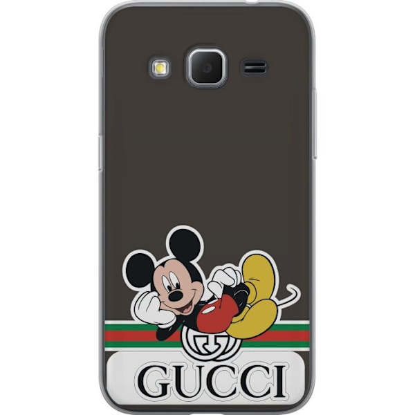 Samsung Galaxy Core Prime Gennemsigtig cover Gucci Musse Pig