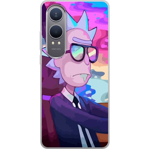 OnePlus Nord CE4 Lite Läpinäkyvä kuori  Rick & Morty