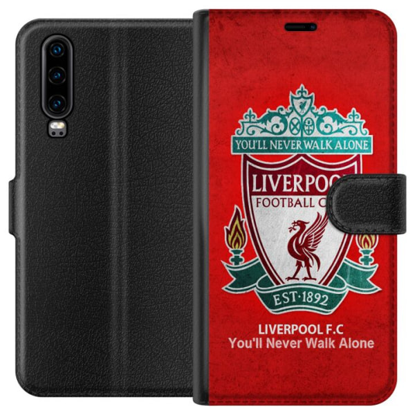 Huawei P30 Lompakkokotelo Liverpool