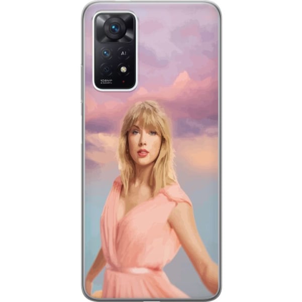 Xiaomi Redmi Note 11 Pro Läpinäkyvä kuori Taylor Swift