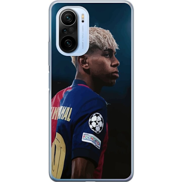 Xiaomi Mi 11i Läpinäkyvä kuori Lamine Yamal - Barcelonan ihmelapsi fokuksessa