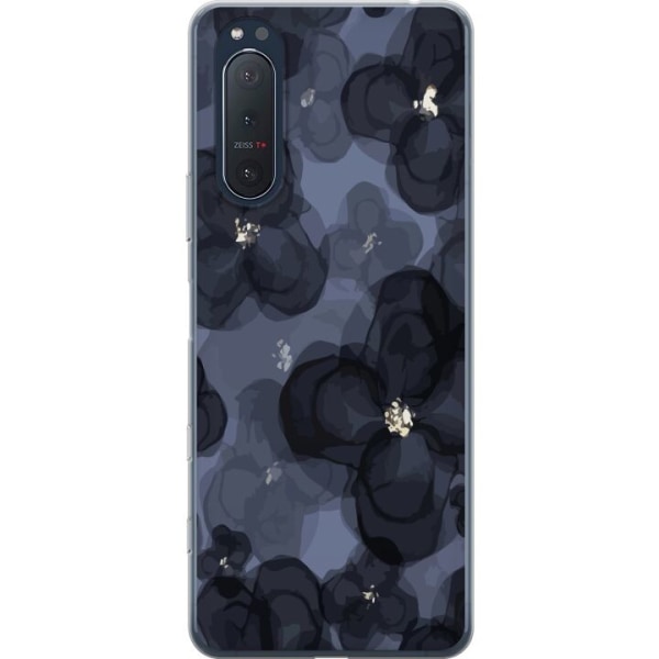 Sony Xperia 5 II Gennemsigtig cover Blomstermark