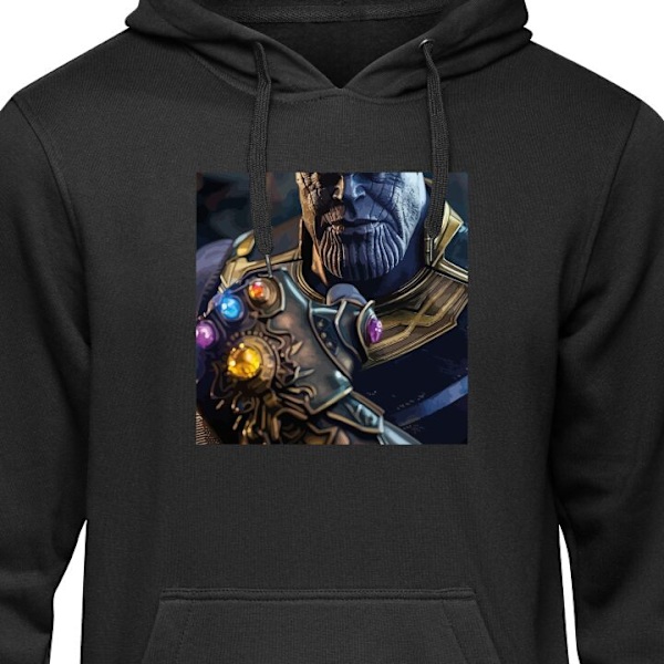 Huppari Aikuisille | Mukava Huppari Thanos Marvel musta M