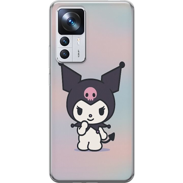 Xiaomi 12T Pro Läpinäkyvä kuori Kawaii Sanrio Kuromi