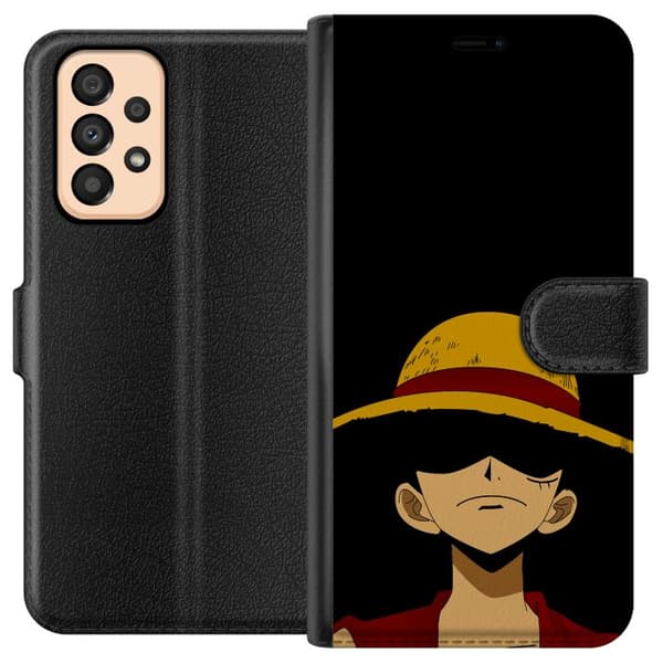 Kompatibelt Plånboksfodral till Samsung Galaxy A33 5G Anime