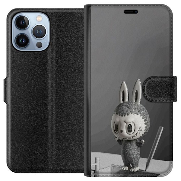 Apple iPhone 13 Pro Max Lommeboketui Pop Mart MEGA LABUBU LABU