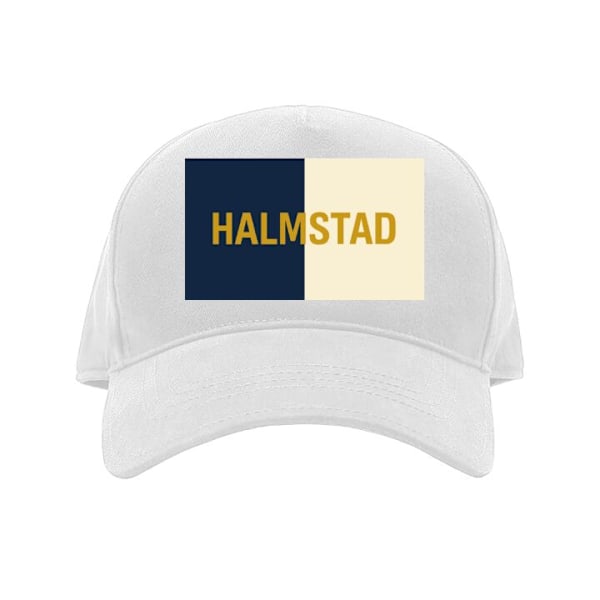 Keps för Vuxen | Klassisk Justerbar Keps Halmstad – fotboll vit Vuxen
