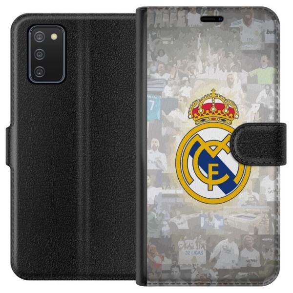Samsung Galaxy A02s Lommeboketui Real Madrid