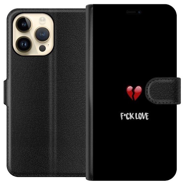 Apple iPhone 14 Pro Max Plånboksfodral Alla hjärtans dag Fuc