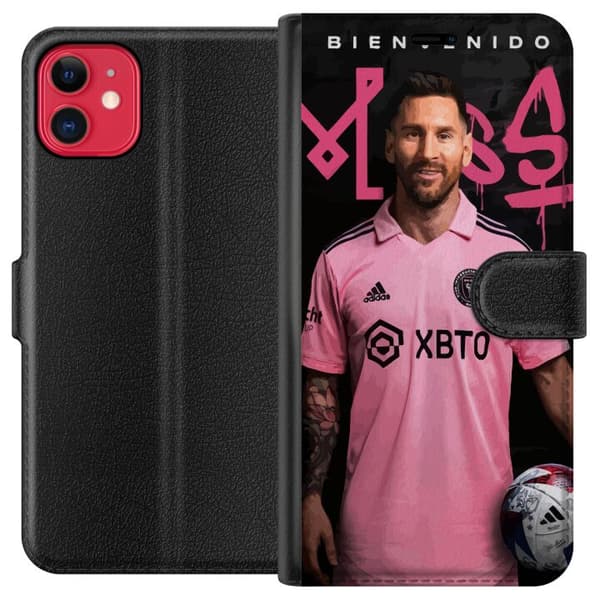 Kompatibel Tegnebogsetui til Apple iPhone 11 Lionel Messi