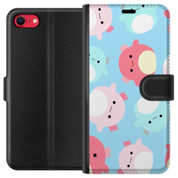 Kompatibel Tegnebogsetui til Apple iPhone 8 Squishmallow