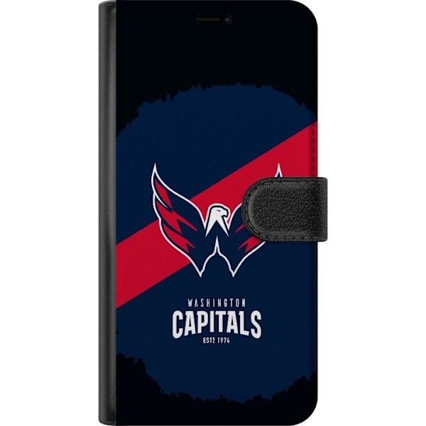 Apple iPhone 16 Pro Lompakkokotelo Washington Capitals (NHL)