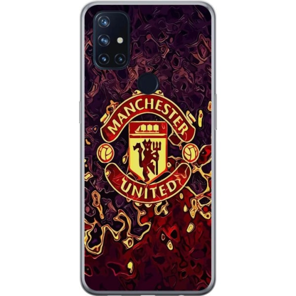 OnePlus Nord N10 5G Gennemsigtig cover Manchester United