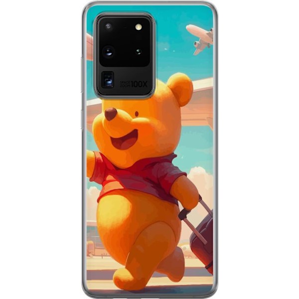 Samsung Galaxy S20 Ultra Gennemsigtig cover Nalle Puh Rejser