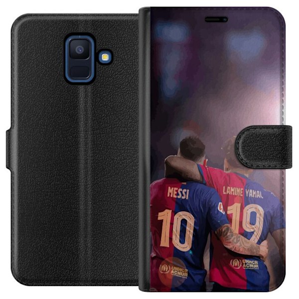 Samsung Galaxy A6 (2018) Lommeboketui Lamine Yamal VS Messi