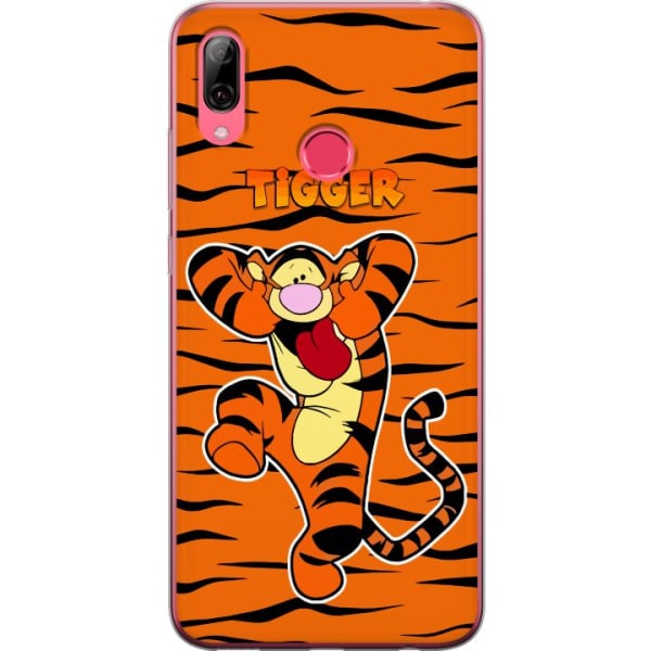 Huawei Y7 (2019) Gennemsigtig cover Tiger