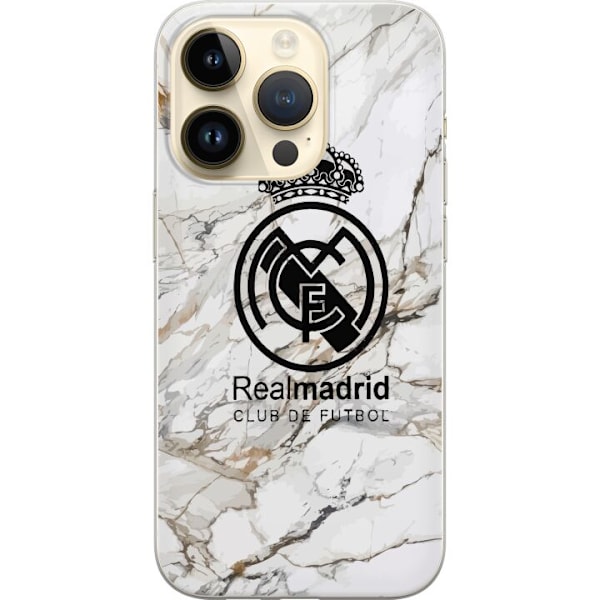 Apple iPhone 15 Pro Läpinäkyvä kuori Real Madrid