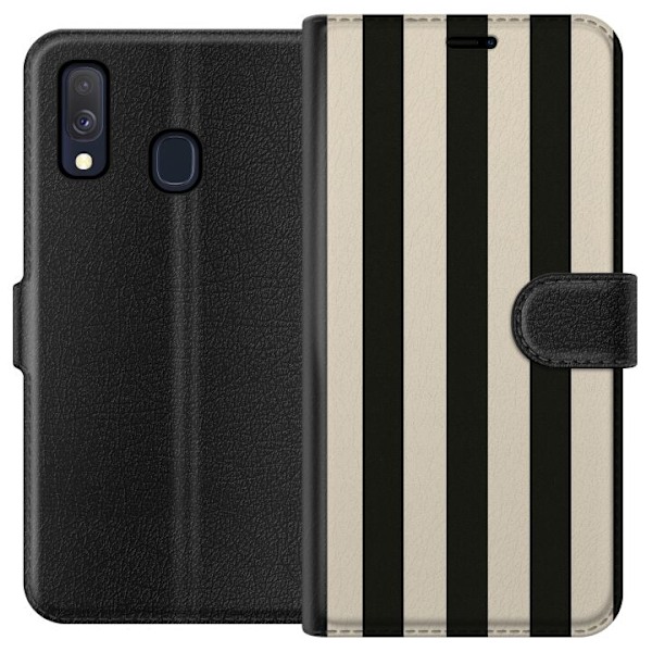 Samsung Galaxy A40 Plånboksfodral Line Flow