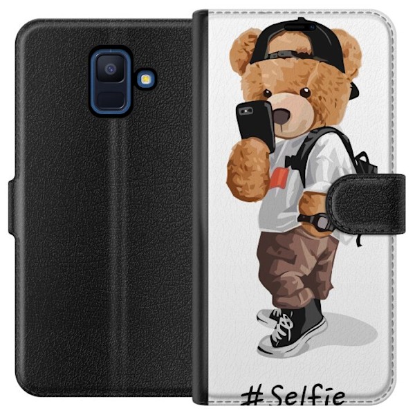 Samsung Galaxy A6 (2018) Plånboksfodral Fashion Bear