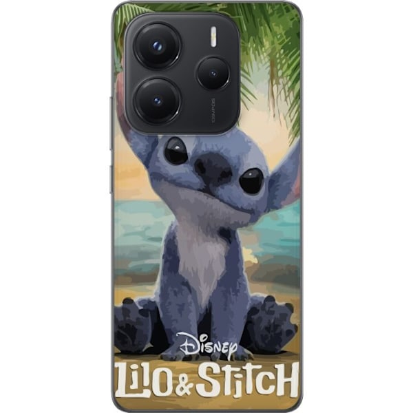 Xiaomi Redmi Note 14 Genomskinligt Skal Stitch Kärleksfull