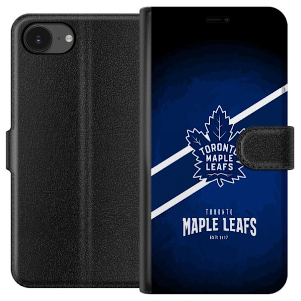 Apple iPhone 16e Lompakkokotelo Toronto Maple Leafs (NHL)