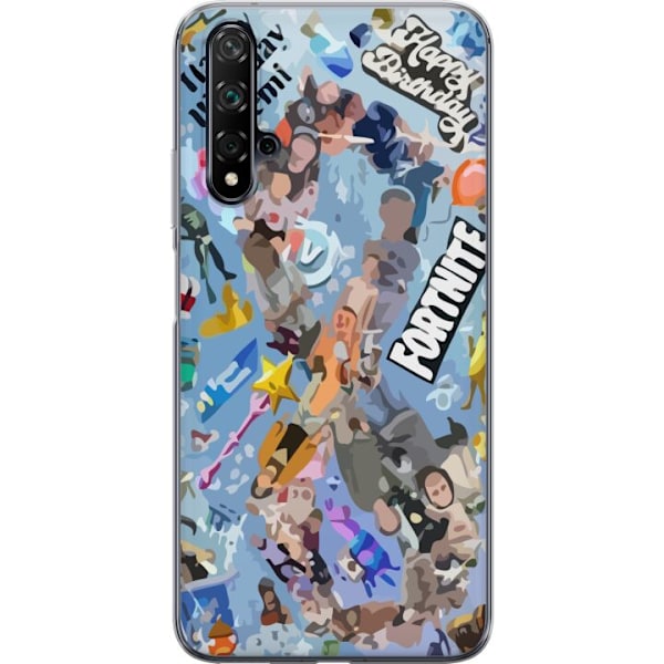 Huawei nova 5T Gennemsigtig cover Fortnite