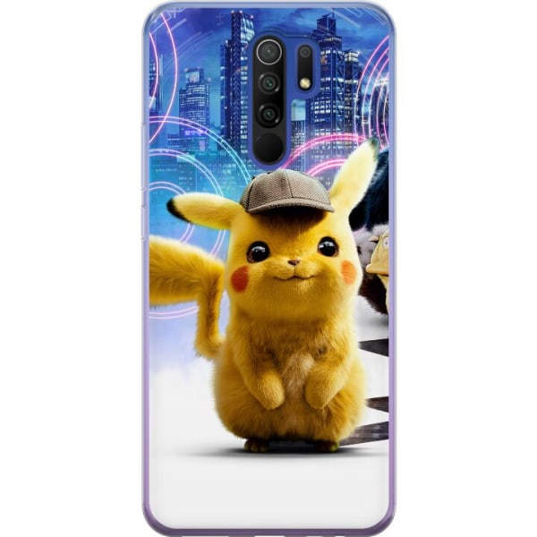 Xiaomi Redmi 9 Cover / Mobilcover - Detektiv Pikachu