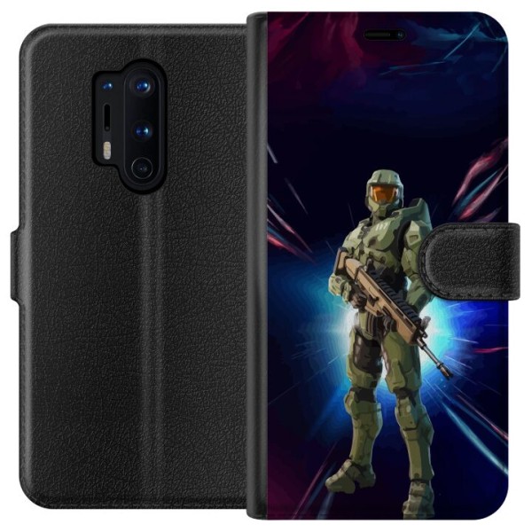 OnePlus 8 Pro Tegnebogsetui Fortnite - Master Chief