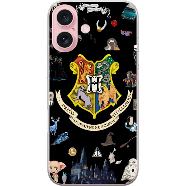 Apple iPhone 16 Genomskinligt Skal Harry Potter